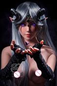New Arrived 150Cm Elves Face Doll Sex Silicone Tpe Big Boobs Sex Doll invented by automatic woman
